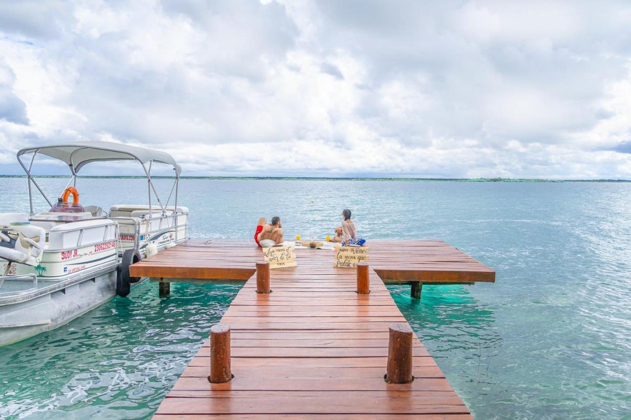 Xcabal Hotel Boutique Bacalar Kültér fotó